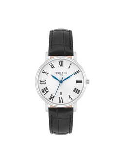 Artikelbild Damen Armband-Uhr Quarzuhr von Trilani in silber uni
