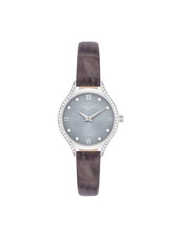 Artikelbild Damen Armband-Uhr Quarzuhr von Trilani in silber uni