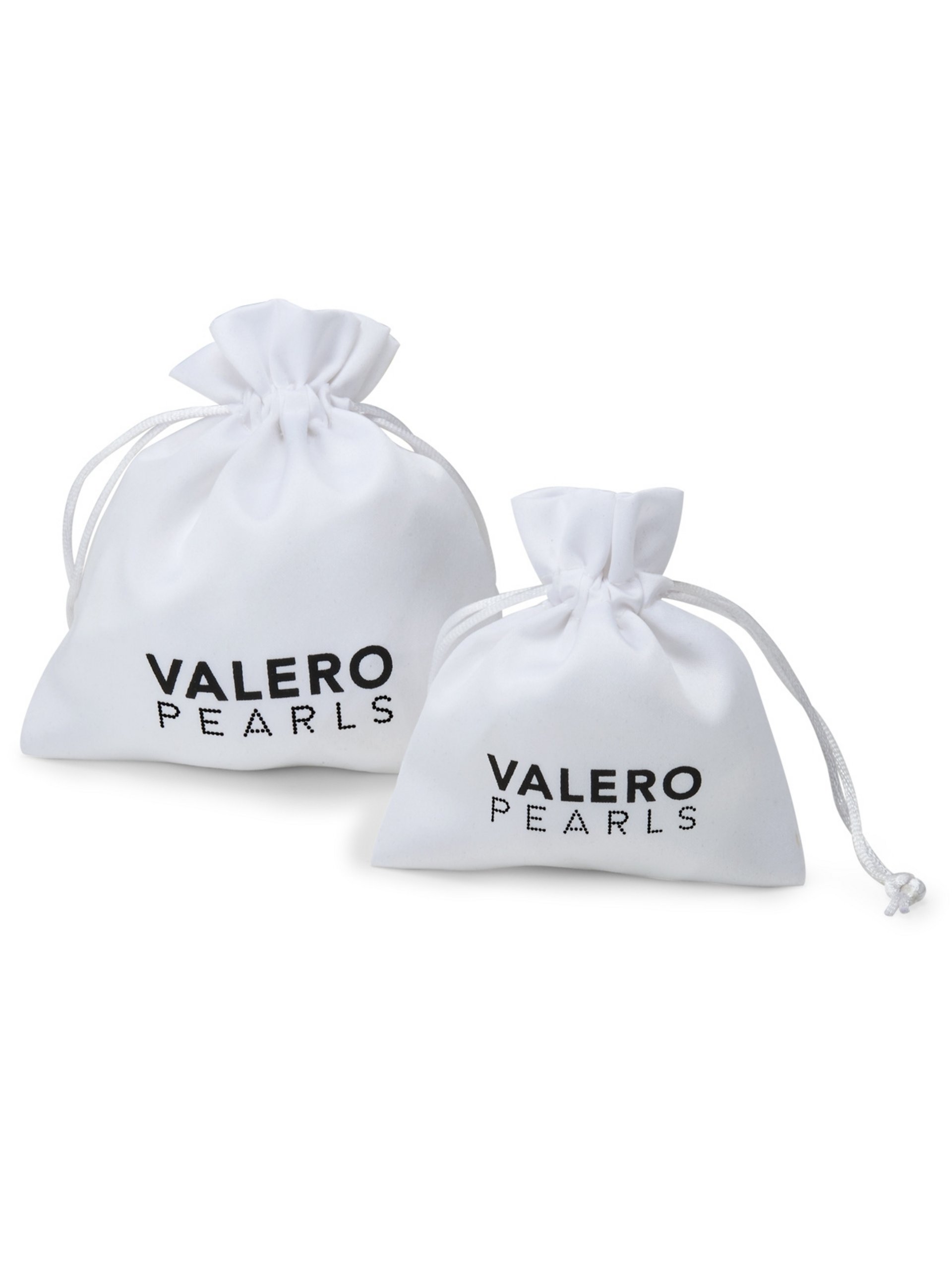 Valero Pearls Damen Armband Silber Süßwasser-Zuchtperle 14,0 cm 22,0 cm