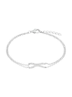 Artikelbild Damen Armband von amor in silber uni