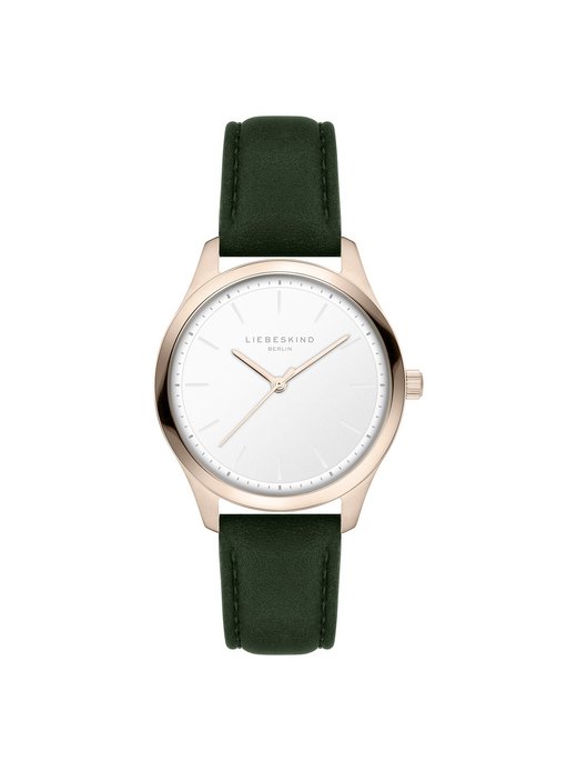 Damen Armbanduhr  -  Round Staple Leather