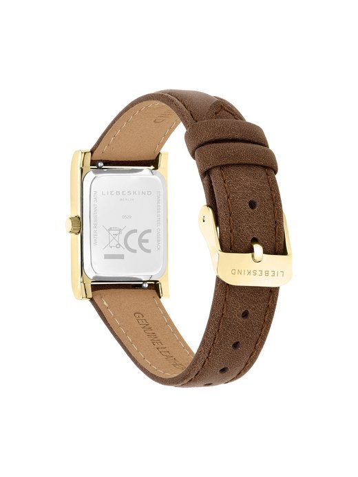 Damen Armbanduhr  -  Small Retro Leather