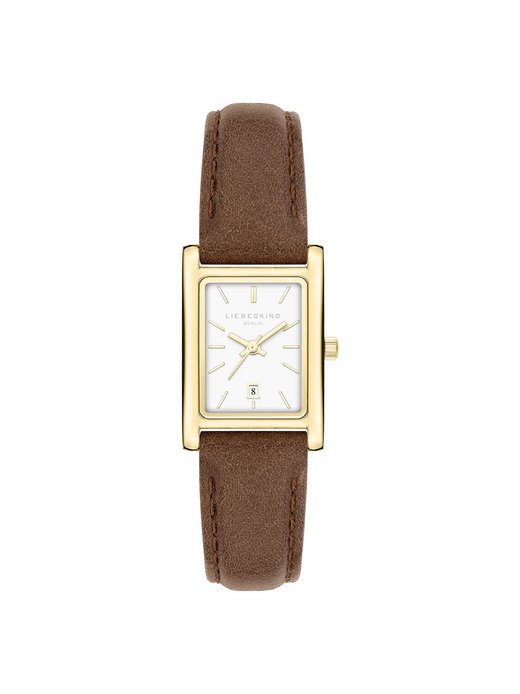 Damen Armbanduhr  -  Small Retro Leather