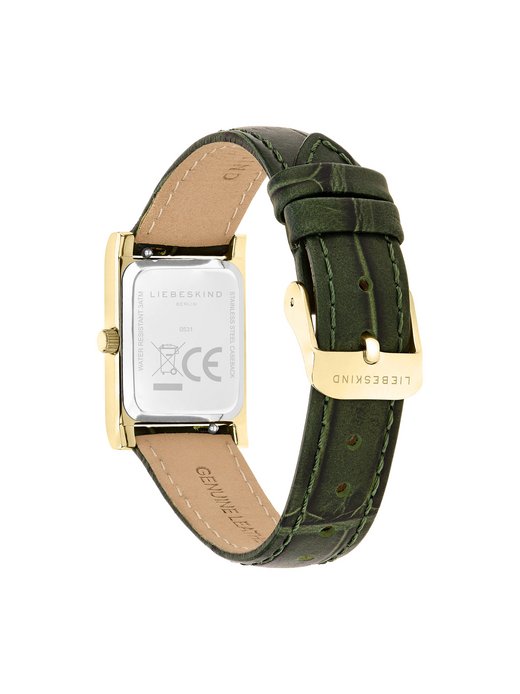 Damen Armbanduhr  -  Small Retro Leather