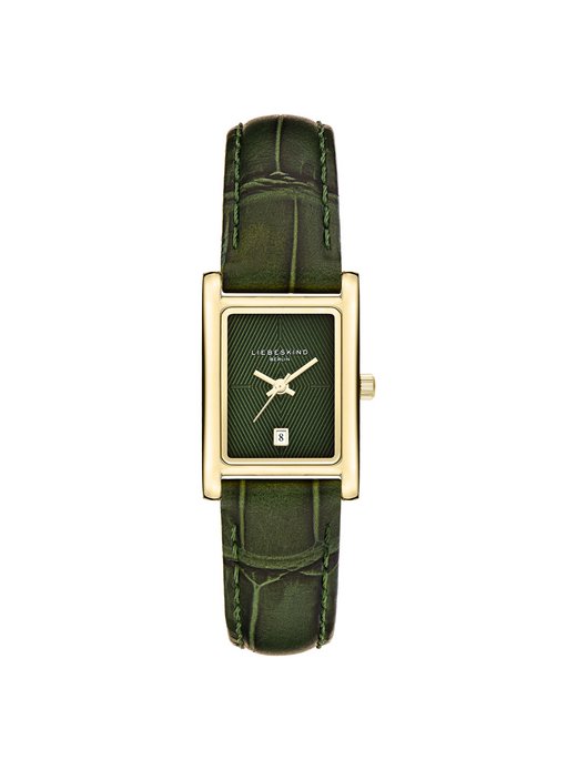 Damen Armbanduhr  -  Small Retro Leather