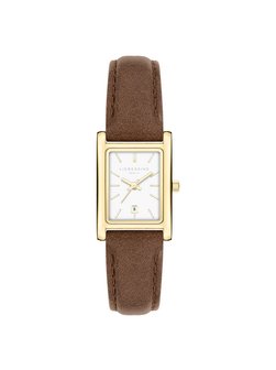 Damen Armbanduhr  -  Small Retro Leather