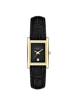 Damen Armbanduhr  -  Small Retro Leather