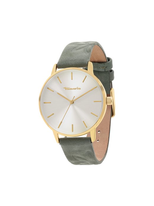 Damen Armbanduhr  -  Stamped Flowers