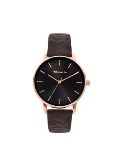 Damen Armbanduhr  -  Stamped Flowers