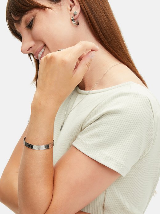 Damen Armreif  -  T-Pattern