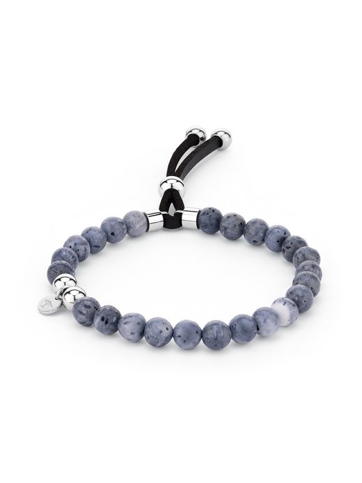 Damen Armschmuck  -  Blue Sponge Coral Armband