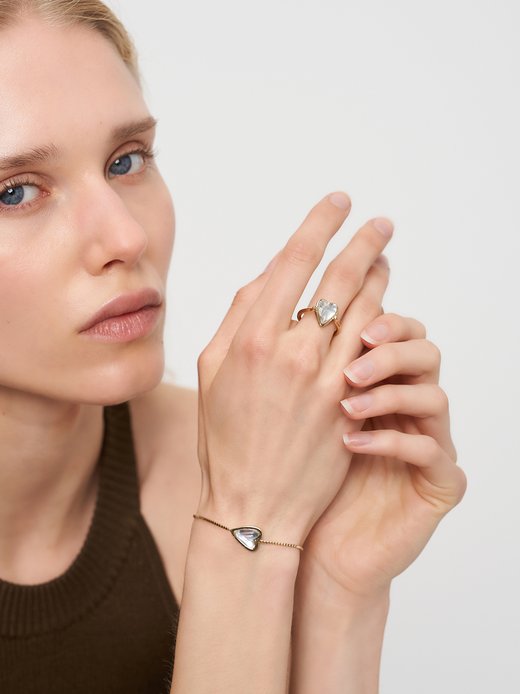 Damen Armschmuck  -  Glass Heart