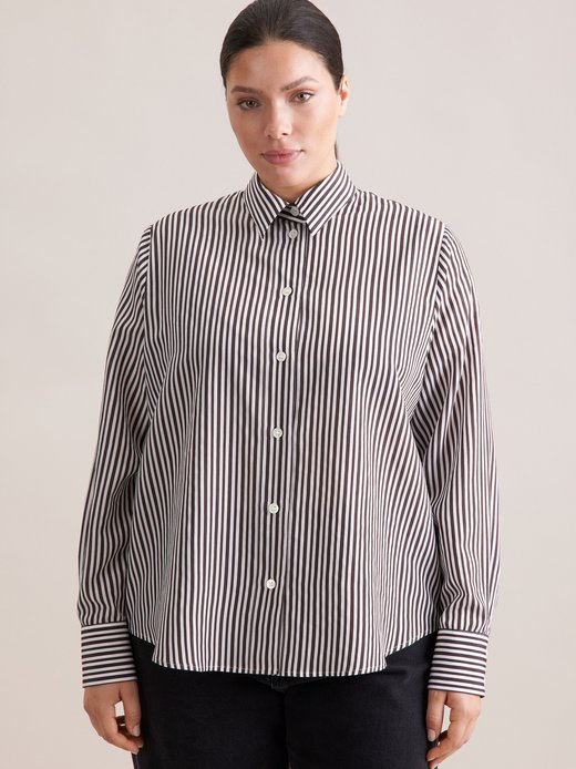 Damen Ausgestellte Bluse - Curvy