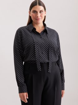 Damen Ausgestellte Bluse - Curvy