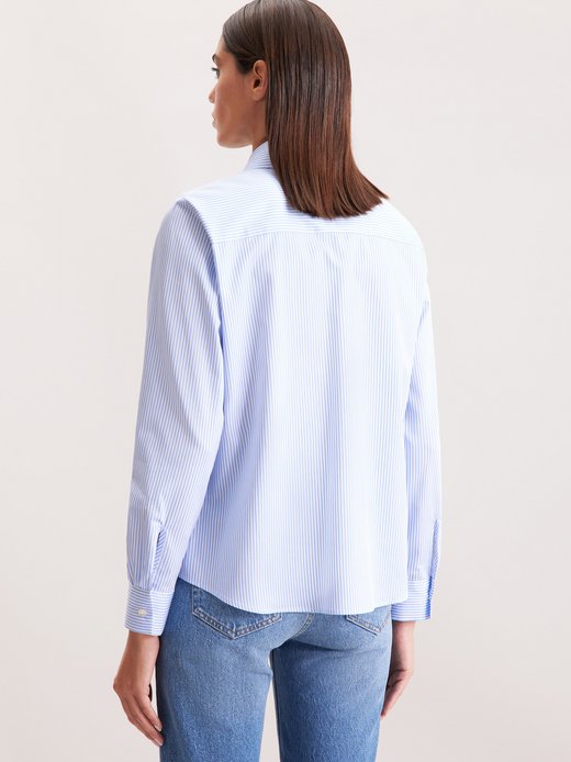 Damen Ausgestellte Bluse - Regular Fit