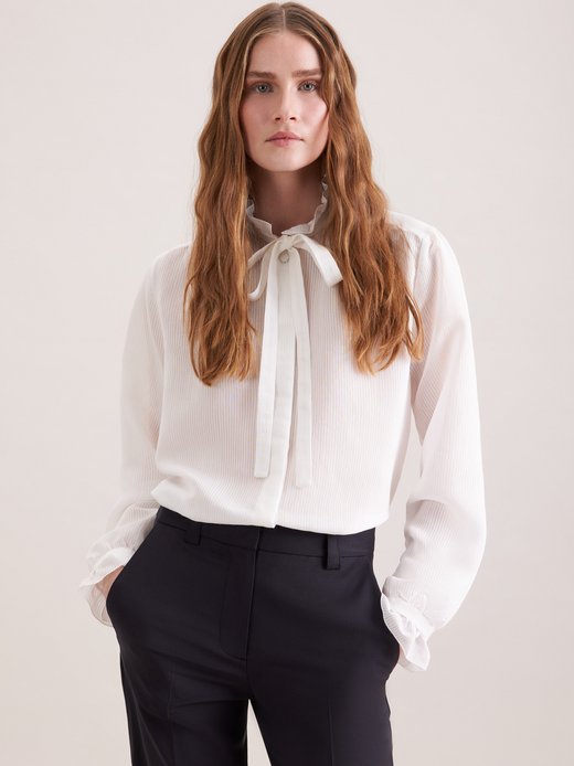 Damen Ausgestellte Bluse - Regular Fit