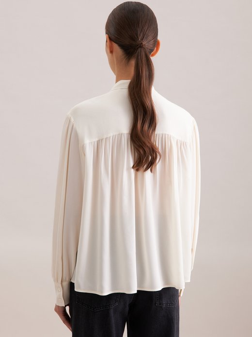 Damen Ausgestellte Bluse - Regular Fit