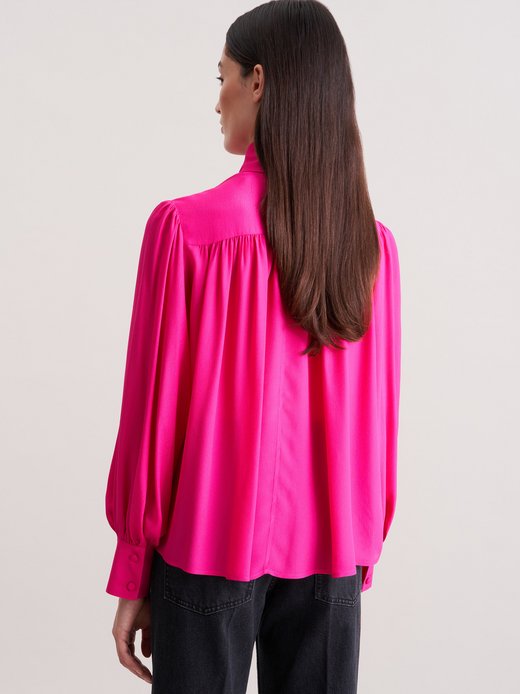 Damen Ausgestellte Bluse - Regular Fit