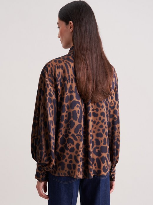 Damen Ausgestellte Bluse - Regular Fit