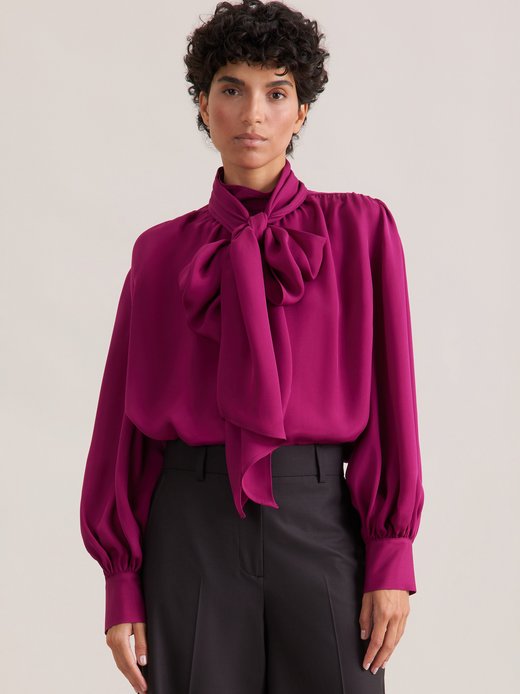 Damen Ausgestellte Bluse - Regular Fit