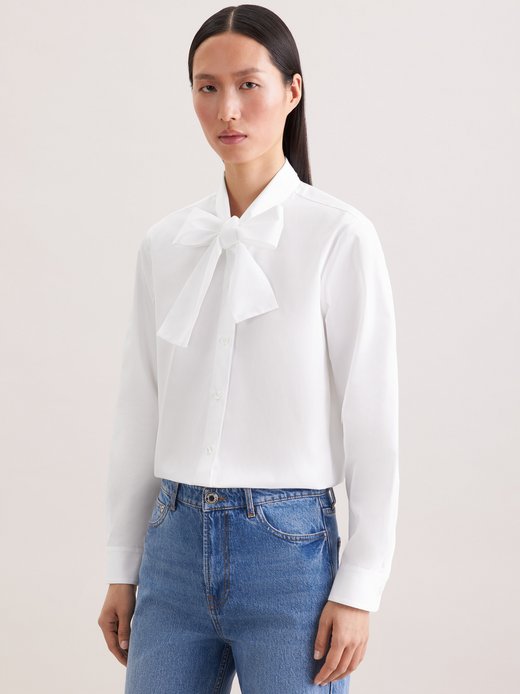 Damen Ausgestellte Bluse - Regular Fit