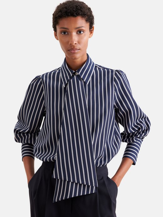 Damen Ausgestellte Bluse - Regular Fit