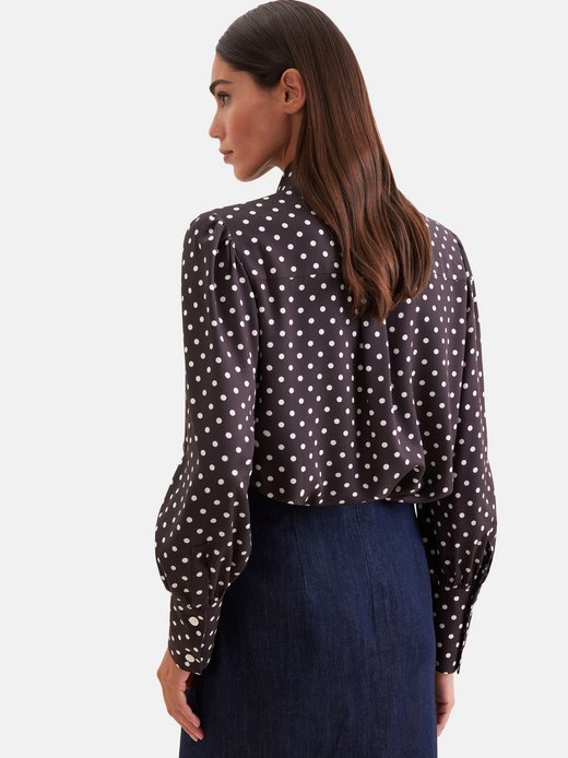 Damen Ausgestellte Bluse - Regular Fit