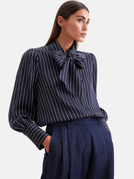 Damen Ausgestellte Bluse - Regular Fit