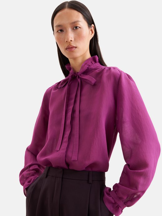 Damen Ausgestellte Bluse - Regular Fit