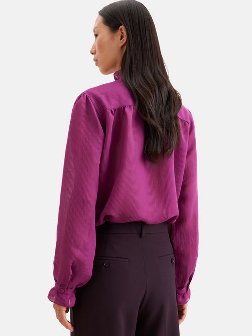Damen Ausgestellte Bluse - Regular Fit