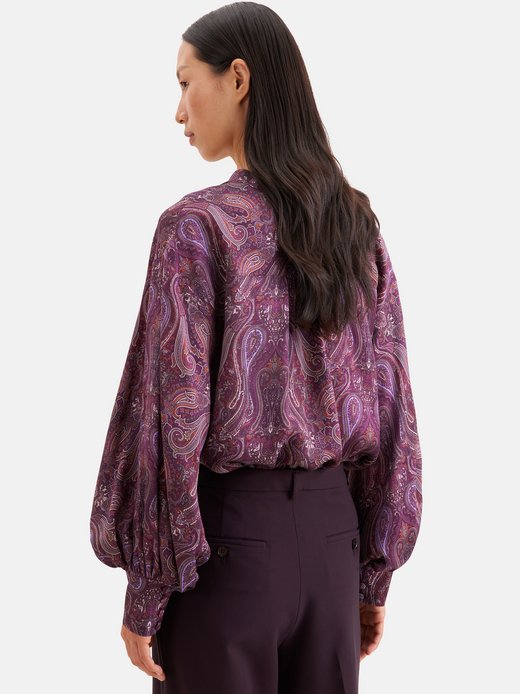 Damen Ausgestellte Bluse - Regular Fit