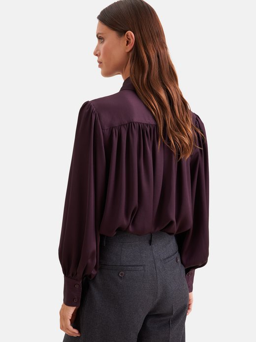 Damen Ausgestellte Bluse - Regular Fit