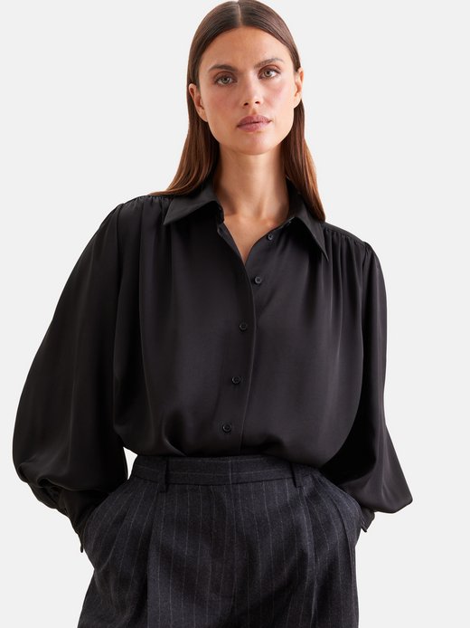 Damen Ausgestellte Bluse - Regular Fit