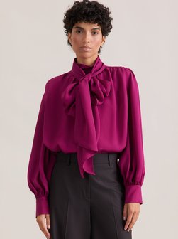 Damen Ausgestellte Bluse - Regular Fit