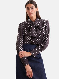 Damen Ausgestellte Bluse - Regular Fit