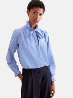 Damen Ausgestellte Bluse - Regular Fit