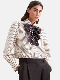 Damen Ausgestellte Bluse - Regular Fit