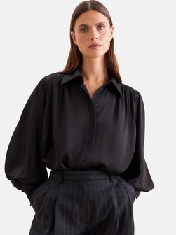 Damen Ausgestellte Bluse - Regular Fit