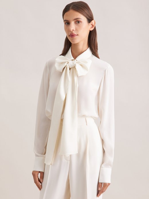 Damen Ausgestellte Bluse