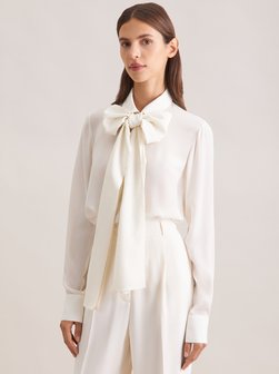 Damen Ausgestellte Bluse