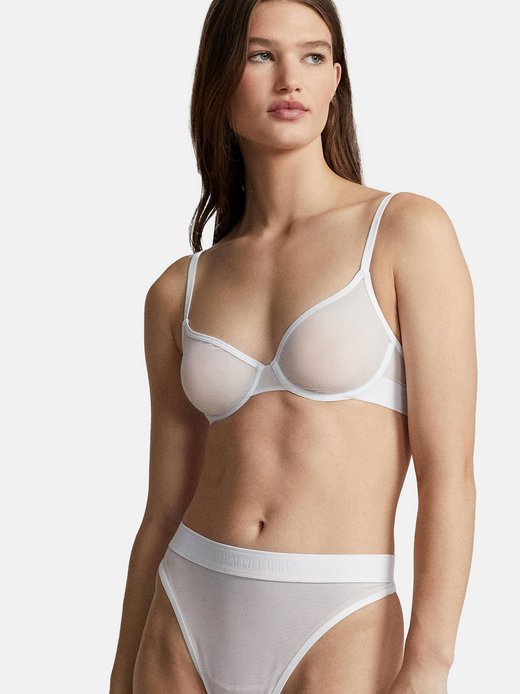 Damen Bügel-BH  -  Unlined Demi Bra - Mesh