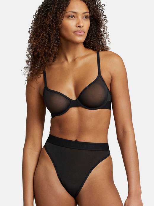 Damen Bügel-BH  -  Unlined Demi Bra - Mesh