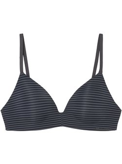 Artikelbild Damen Bügelloser BH  -  Second Skin von Marc O'Polo in anthrazit gestreift