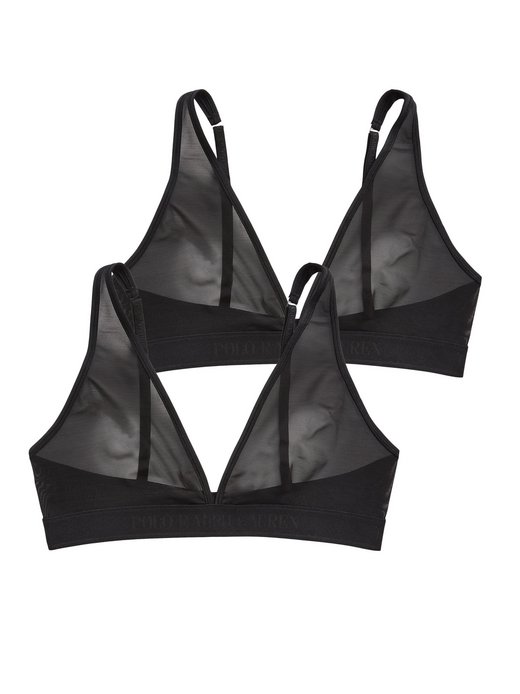 Damen Bügelloser BH  -  Unlined Plunge Bra - Mesh