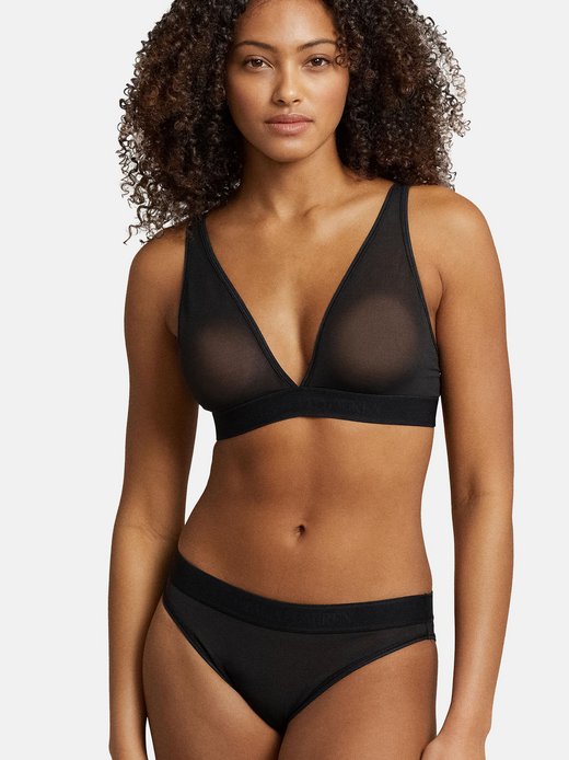 Damen Bügelloser BH  -  Unlined Plunge Bra - Mesh