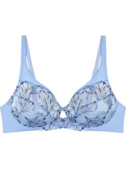 Damen Bügelloser BH  -  Wild Iris Florale