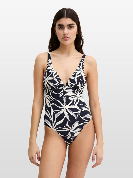 Damen Badeanzug  -  Abstract Floral