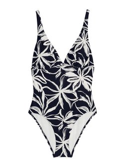 Damen Badeanzug  -  Abstract Floral