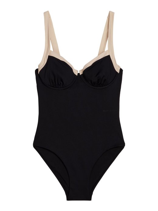 Damen Badeanzug  -  Contrast Binding