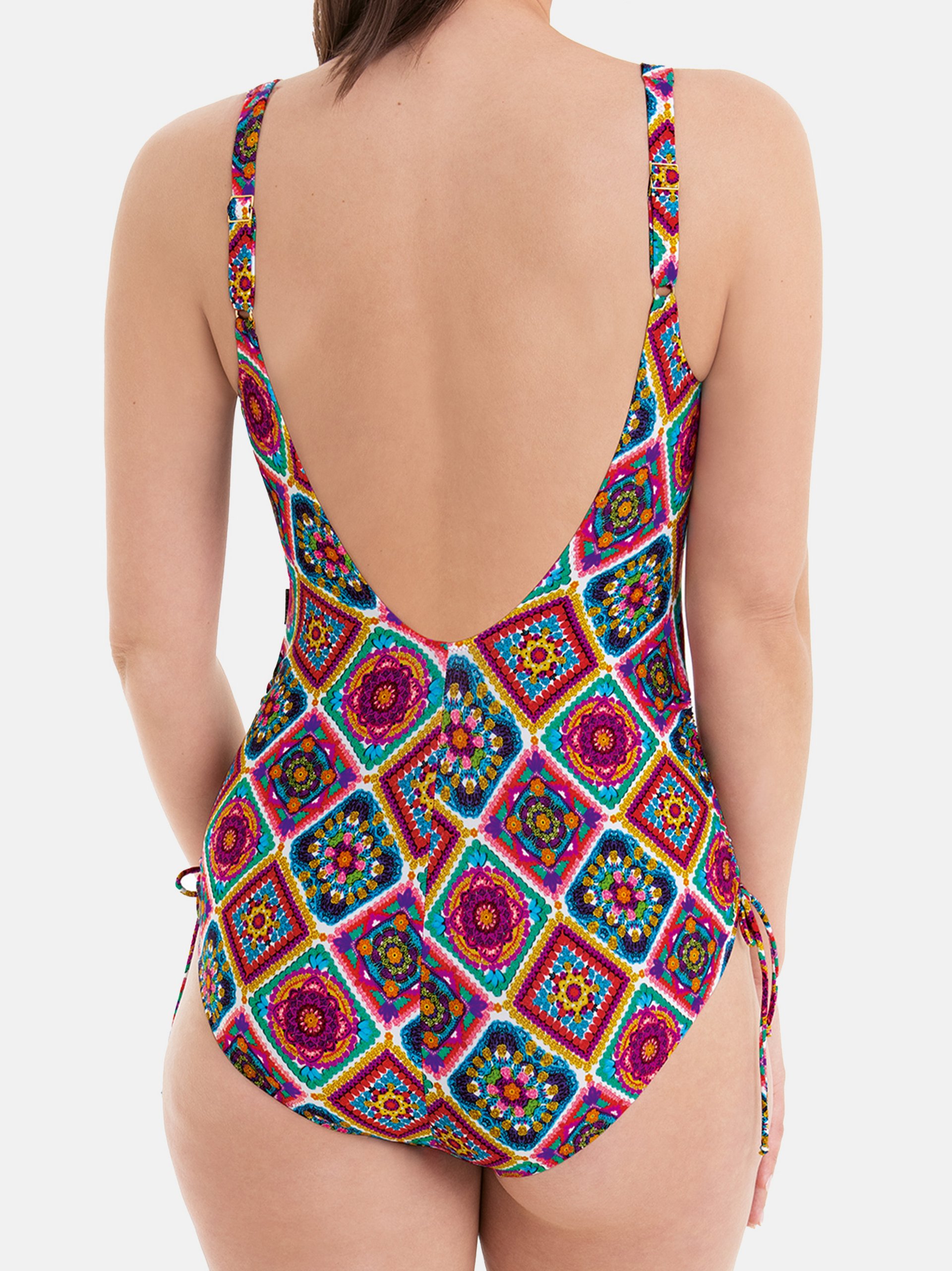 Anita Shapewear Badeanzug mit Bügel aus der Serie Paisley Blossom